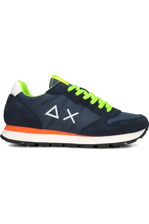 sun68 Heren Sneakers Tom Fluo - - Maat 40