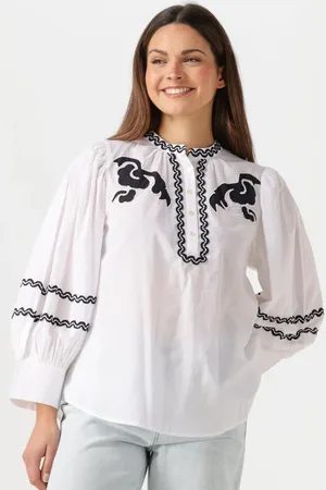 Antik Batik Dames Blouses Dali Blouse - - Maat XS