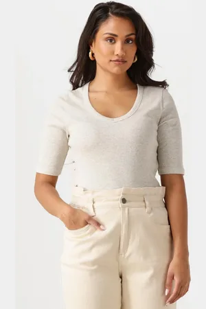 Knit-ted Dames Tops & T-shirts Eden - - Maat XL