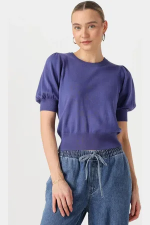 Minus Dames Truien & Vesten Liva Knit Tee - - Maat XL