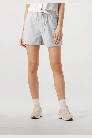 Tommy Hilfiger Dames Broeken Tjw Cotton Linen Short - - Maat XL