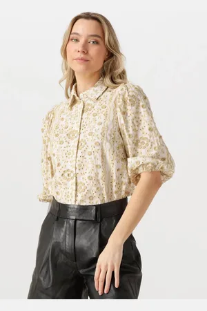 Aaiko Dames Blouses Lien 2 Tone Co 530 - - Maat XL