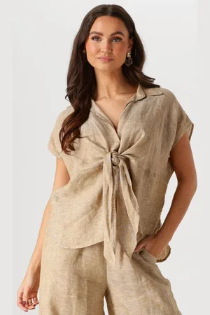 NUKUS Dames Tops & T-shirts Edine Top Melange - - Maat XS