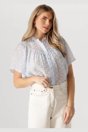 NUKUS Dames Blouses Bianca Blouse - - Maat XL