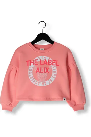 Alix the label Meisjes Truien & Vesten Raw Edge Sweater - - Maat 104