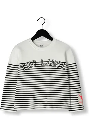Alix the label Meisjes Truien & Vesten Striped Sweater - - Maat 104