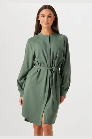 ANOTHER LABEL Dames Jurken Denice Dress L/s - - Maat XL