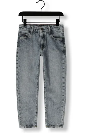 Tommy Hilfiger Jongens Jeans Modern Straight Blue Denim - - Maat 116