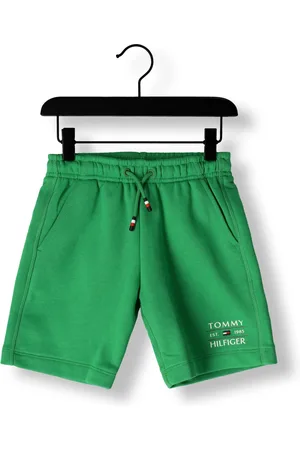 Tommy Hilfiger Jongens Broeken Tommy Flag Hilfiger Sweatshort - - Maat 116
