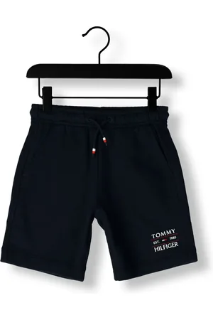 Tommy Hilfiger Jongens Broeken Tommy Flag Hilfiger Sweatshort - - Maat 104