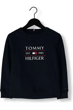 Tommy Hilfiger Jongens Truien & Vesten Tommy Flag Hilfiger Sweatshir - - Maat 116