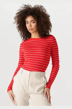 Ydence Dames Tops & T-shirts Knitted Top Devina - - Maat XL