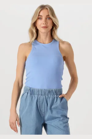 SELECTED Dames Tops & T-shirts Slfanna O-neck Tank Top - - Maat XL