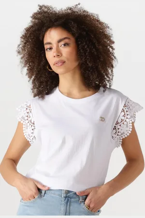 Twin-Set Dames Tops & T-shirts 251tt2411 - - Maat XL