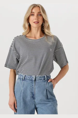 My Essential Wardrobe Dames Tops & T-shirts Danamw Amb. Tee - - Maat XL/XXL