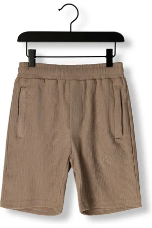 Malelions Jongens Broeken Seersucker Shorts - - Maat 152