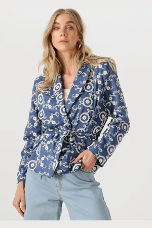 Ydence Dames Blazers Kimono Kelly - - Maat XL