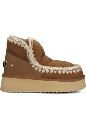Mou Dames Laarzen Eskimo 18 Platform Rhinestones - - Maat 38