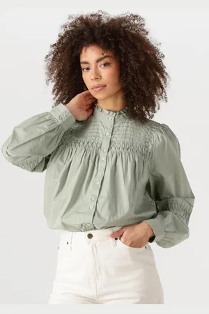 Y.A.S Dames Blouses Yascreama Ls Shirt S. - - Maat 34