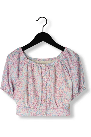 NoNo Meisjes Blouses Tomas Cropped Blouse - - Maat 116