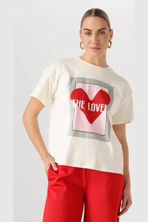 POM Amsterdam Dames Tops & T-shirts The Lover - - Maat 34