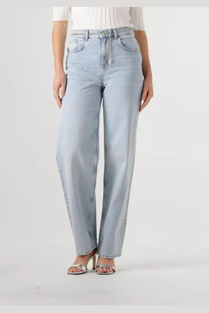 Liu Jo Dames Jeans Pant.straight Color H.w. - - Maat 25