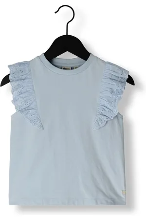 Daily7 Meisjes Tops & T-shirts T-shirt Ruffle - - Maat 104