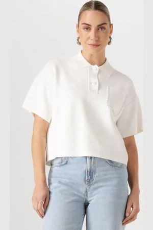 Liu Jo Dames Tops & T-shirts Maglia Chiusa M/l - - Maat XL