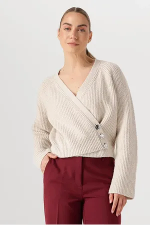 Second Female Dames Truien & Vesten Gerda Knit Cardigan - - Maat XL
