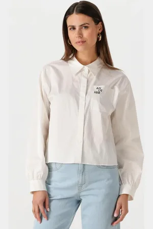 ANOTHER LABEL Dames Blouses Diega Shirt L/s - - Maat XL