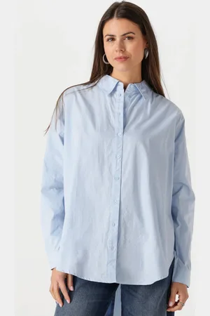 My Essential Wardrobe Dames Blouses Sunnamw Boxy Shirt - - Maat 34
