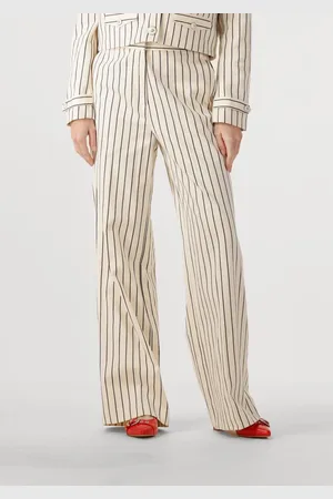 Aaiko Dames Broeken Sonja Stripe Co 570 - - Maat XL