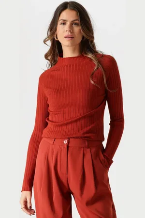 Ydence Dames Tops & T-shirts Knitted Top Kit - - Maat XL