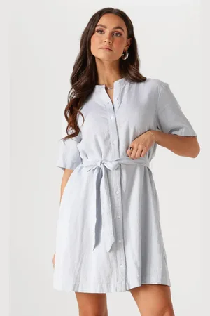 MSCH Dames Jurken Mschpennie Ginia 2 4 Shirt Dress - - Maat XL