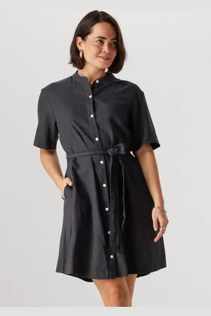 MSCH Dames Jurken Mschpennie Ginia 2 4 Shirt Dress - - Maat XL
