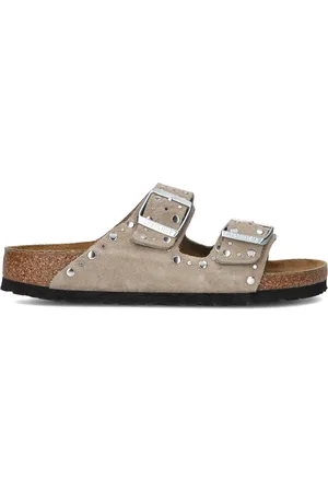 Birkenstock Dames Slippers Arizona Rivet Border - - Maat 35
