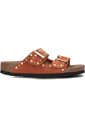 Birkenstock Dames Slippers Arizona Rivet Border - - Maat 35