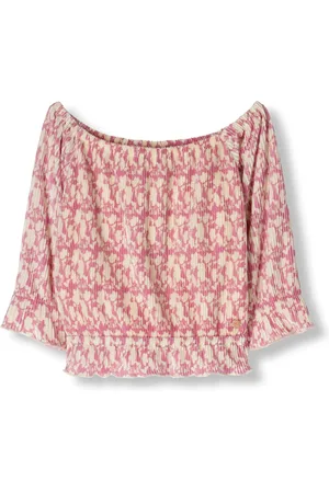 NoNo Meisjes Tops & T-shirts Tiny Flower Top - - Maat 110