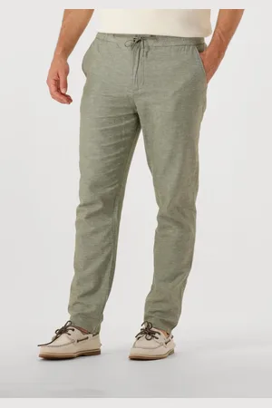 Scotch&Soda Heren Broeken Warren Cotton Linen Twill Jogger - - Maat 29/32