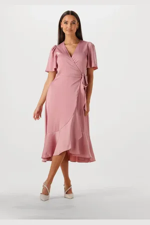 Y.A.S Dames Jurken Yasthea Midi Wrap Dress - - Maat 34