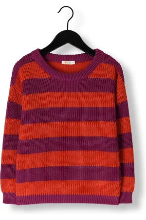 Yuki Meisjes Truien & Vesten Stripes Knitted Sweater - - Maat 110/116