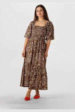 SELECTED Dames Jurken Slfdora Ss Ankle Dress - - Maat 34
