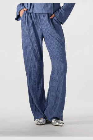 Colourful rebel Dames Broeken Melody Structure Straight Pants - - Maat XL