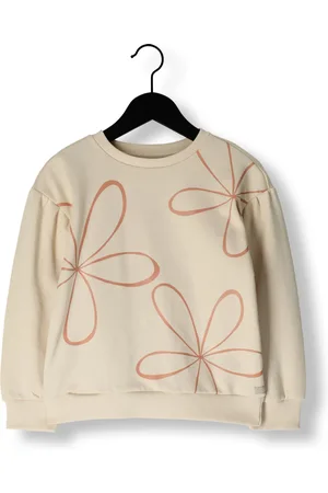 Daily7 Meisjes Truien & Vesten Oversized Sweater Flower - - Maat 104
