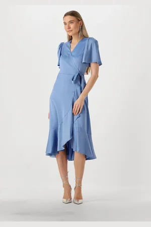 Y.A.S Dames Jurken Yasthea Midi Wrap Dress - - Maat 34