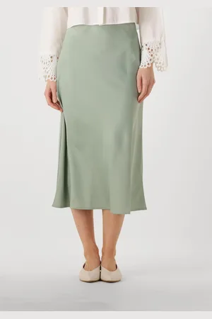 Y.A.S Dames Rokken Yaspella Hw Midi Skirt S. Noos - - Maat XL