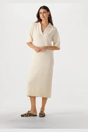 Y.A.S Dames Jurken Yascibyl 2/4 Long Knit Dress - - Maat S