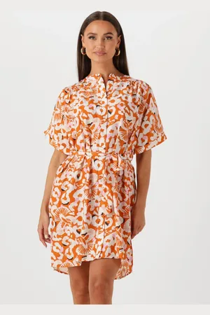 POM Amsterdam Dames Jurken Adventure Dress - - Maat 34