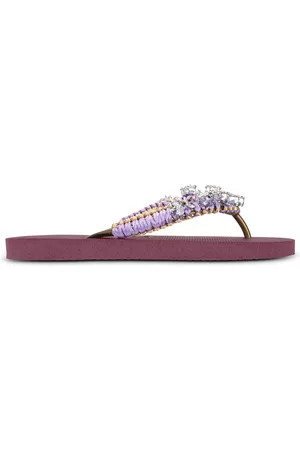 Uzurii Dames Slippers Marcrame Poodle Doodle - - Maat 37/38