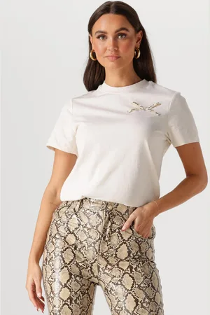 Josh V Dames Tops & T-shirts Dorie Bow - - Maat XL